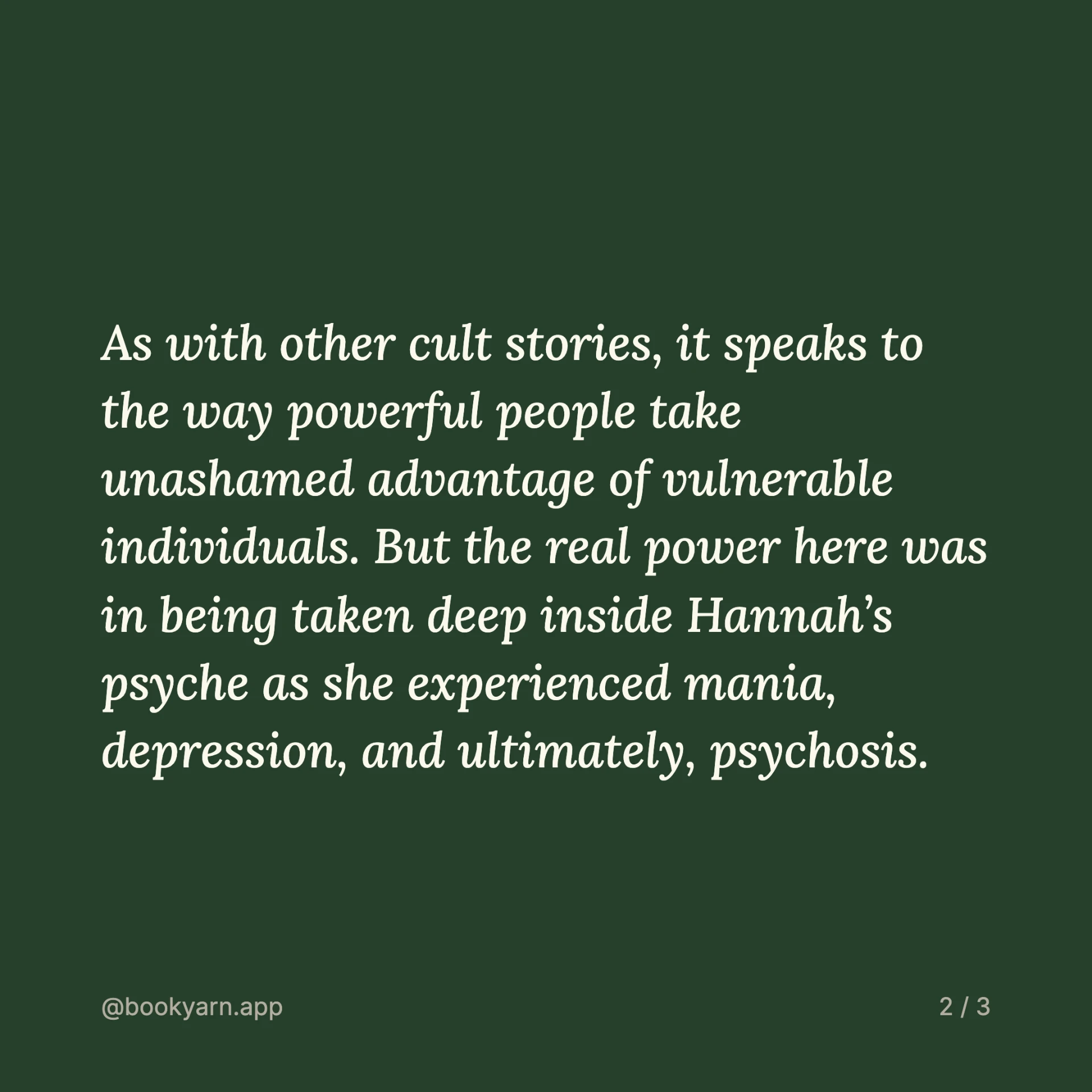 Quote slide 2 of 3 from The Make-Believe review.